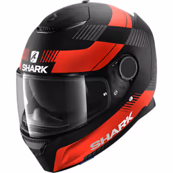 Shark Spartan Strad casco, nero-rosso, dimensione XL per uomo
