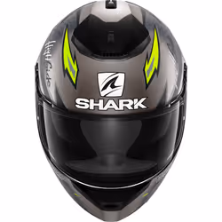 Shark Spartan Adrian Parassol Mat Casco, nero-grigio-verde, dimensione L per uomo