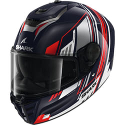 Shark Spartan RS Byrhon Casco, bianco-rosso-blu, dimensione XS per uomo