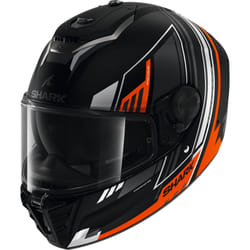 Shark Spartan RS Byrhon Casco, nero-arancione, dimensione XS per uomo