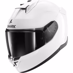 Shark D-Skwal 3 Blank Casco, bianco, dimensione XL per uomo