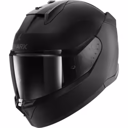 Shark D-Skwal 3 Blank Casco, nero, dimensione S per uomo