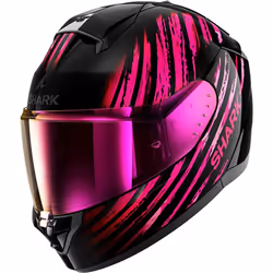 Shark Ridill 2 Assya Casco, nero-porpora, dimensione XS per uomo