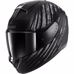 Shark Ridill 2 Assya Casco, nero-grigio, dimensione XL per uomo
