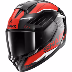 Shark Ridill 2 Bersek Casco, nero-grigio-rosso, dimensione XS per uomo