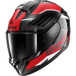 Shark Ridill 2 Bersek Casco, nero-grigio-rosso, dimensione XS per uomo