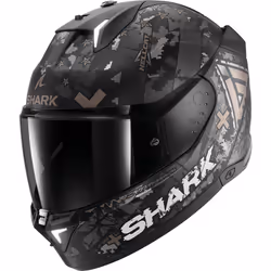 Shark Skwal i3 Hellcat Casco, nero-grigio, dimensione XL per uomo