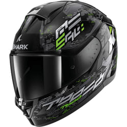 Shark Ridill 2 Molokai Casco, nero-verde, dimensione XL per uomo