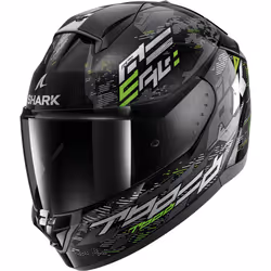 Shark Ridill 2 Molokai Casco, nero-verde, dimensione XL per uomo - Vista aggiuntiva 2