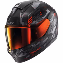Shark Ridill 2 Molokai Casco, nero-rosso, dimensione XL per uomo