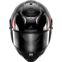 Shark Spartan RS Byrhon Casco, nero-rosso, dimensione 2XL per uomo