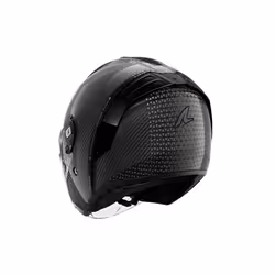 Shark RS Jet Carbon Ikonik Casco Jet, nero, dimensione M per uomo