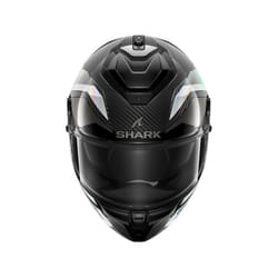 Shark Spartan GT Pro Ritmo Carbon Casco, nero-argento, dimensione S per uomo