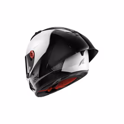 Shark Aeron GP Blank SP Casco, nero-bianco, dimensione L per uomo