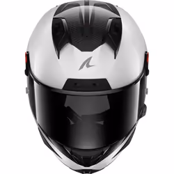 Shark Aeron GP Blank SP Casco, nero-bianco, dimensione 2XL per uomo