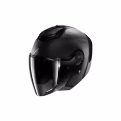 Shark RS Jet Full Carbon Casco Jet, nero, dimensione S per uomo