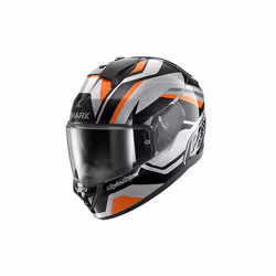 Shark Ridill 2 Apex Casco, nero-arancione-argento, dimensione L per uomo
