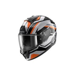 Shark Ridill 2 Apex Casco, nero-arancione-argento, dimensione L per uomo
