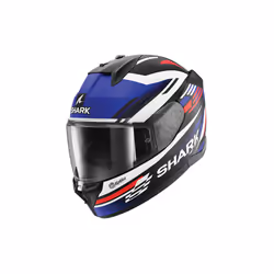 Shark D-Skwal 3 Firstlap Casco, nero-bianco-rosso-blu, dimensione XS per uomo