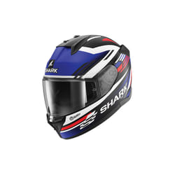 Shark D-Skwal 3 Firstlap Casco, nero-bianco-rosso-blu, dimensione XS per uomo