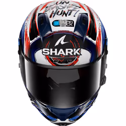 Shark Aeron GP FIM Replica Zarco Signature Carbon Casco, nero-bianco-rosso-blu, dimensione XL per uomo - Vista aggiuntiva 4
