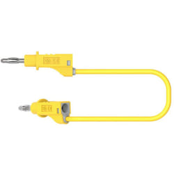 Electro Pjp - 2117-CD1-50J Cavo di misura Spina a banana Spina a banana 50 cm Giallo 1 pz.