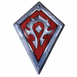 ABYstyle ABYPLA034, 1 pz, World of Warcraft, Bambino/Bambina, Metallico, Rosso, Acciaio, Interno