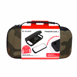 Bigben Interactive SWITCHPOUCHCAMO custodia per console portatile Custodia a sacchetto Nintendo Mimetico, Verde - Vista aggiuntiva 3