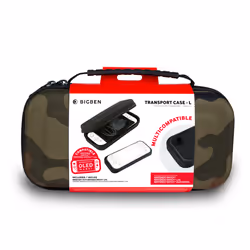 Bigben Interactive SWITCHPOUCHCAMO custodia per console portatile Custodia a sacchetto Nintendo Mimetico, Verde - Vista aggiuntiva 5
