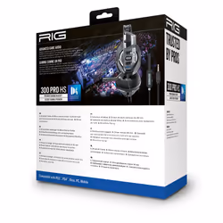 NACON RIG 300 PRO HS Auricolare Cablato A Padiglione Gaming Nero - Vista aggiuntiva 4