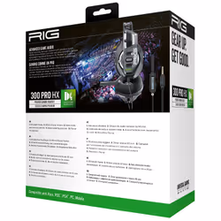 NACON RIG 300 PRO HX Auricolare Cablato A Padiglione Gaming Nero - Vista aggiuntiva 5