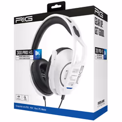 NACON RIG 300 PRO HS Auricolare Cablato A Padiglione Gaming Bianco - Vista aggiuntiva 4