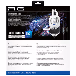 NACON RIG 300 PRO HS Auricolare Cablato A Padiglione Gaming Bianco - Vista aggiuntiva 7