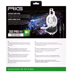 NACON RIG 300 PRO HX Auricolare Cablato A Padiglione Gaming Bianco - Vista aggiuntiva 4