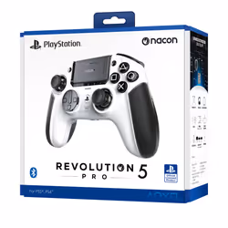 NACON Revolution 5 Pro Nero, Bianco Bluetooth Gamepad PC, PlayStation 4, PlayStation 5 - Vista aggiuntiva 5