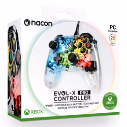 NACON EVOL-X Pro Light Trasparente USB Gamepad PC, Xbox One, Xbox Series S, Xbox Series X - Vista aggiuntiva 5