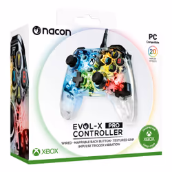 NACON EVOL-X Pro Light Trasparente USB Gamepad PC, Xbox One, Xbox Series S, Xbox Series X - Vista aggiuntiva 6