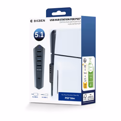NACON PS5SUSBHUB hub di interfaccia Nero - Vista aggiuntiva 6