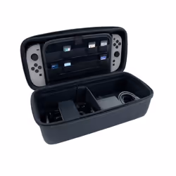 NACON NA028164 custodia per console portatile Custodia rigida Nintendo Nero - Vista aggiuntiva 2