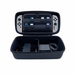 NACON NA028164 custodia per console portatile Custodia rigida Nintendo Nero - Vista aggiuntiva 3