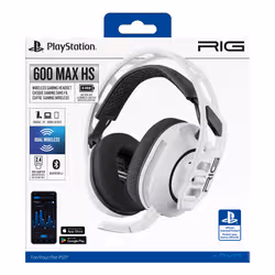 NACON RIG 600 MAX HS Auricolare Con cavo e senza cavo A Padiglione Gaming Bluetooth Bianco - Vista aggiuntiva 5