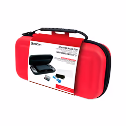 NACON SWITCHNEWPACK5RED custodia per console portatile Custodia rigida Nintendo Rosso - Vista aggiuntiva 2