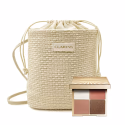 Clarins Glow dorato per l'estate. Nuova palette viso&occhi., Marrone, 2 pz