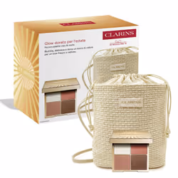 Clarins Glow dorato per l'estate. Nuova palette viso&occhi.