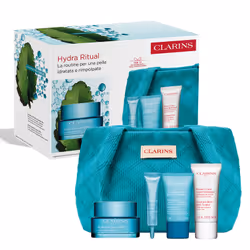 Clarins Blue Bag Hydra Ritual.