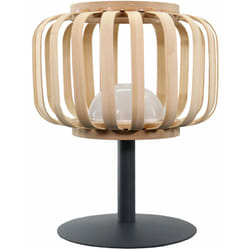 Lampada da tavolo a batteria H25cm STANDY MINI BAMBOU