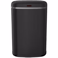 Cestino automatico rettangolare con reggiatura. Capacità 58 L. Modello LOGAN in acciaio inox. Finitura lucida a specchio. Dim ...