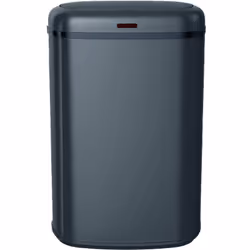Cestino automatico rettangolare con reggiatura. Capacità 58 L. Modello LOGAN in acciaio inox. Finitura lucida a specchio. Dim ...
