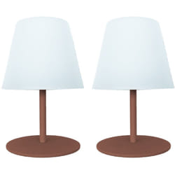 Lumisky - Set di 2 lampade da tavolo H16cm twins
