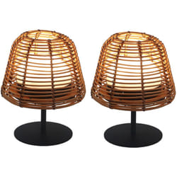 Lumisky - Set di 2 lampade da tavolo H16CM twins boheme